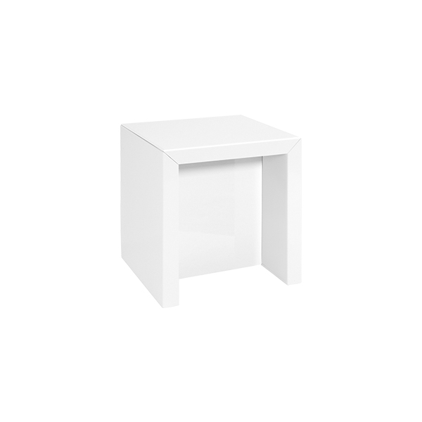 Tavolo A Ponte St. Tropez Bianco L70 W70 H76 Cm