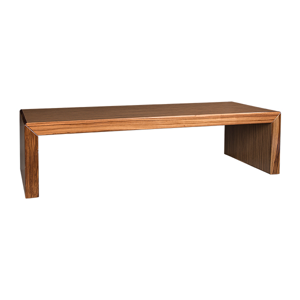 Tavolo A Ponte Monte Carlo Zebrano W180 D70 H45cm