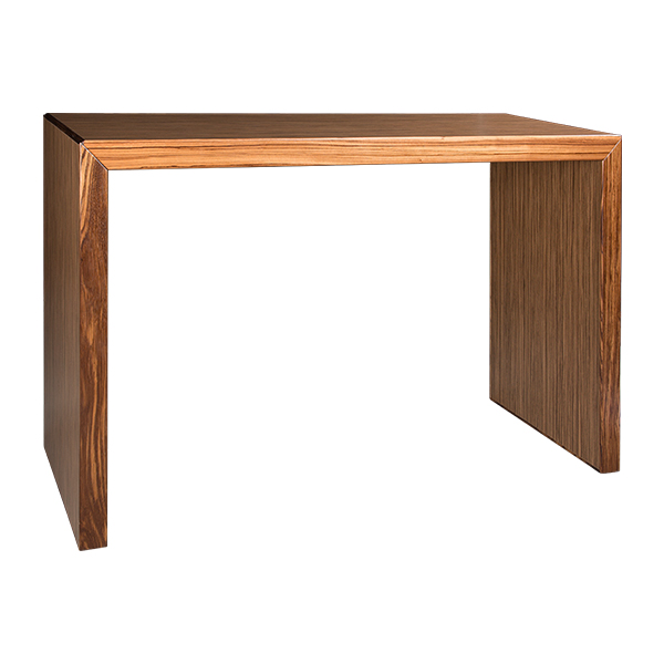 Tavolo A Ponte Monte Carlo Zebrano W180 D70 H108cm