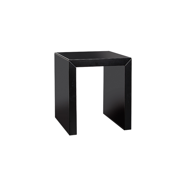 Tavolo A Ponte Marsiglia Nero W70 D70 H76 Cm