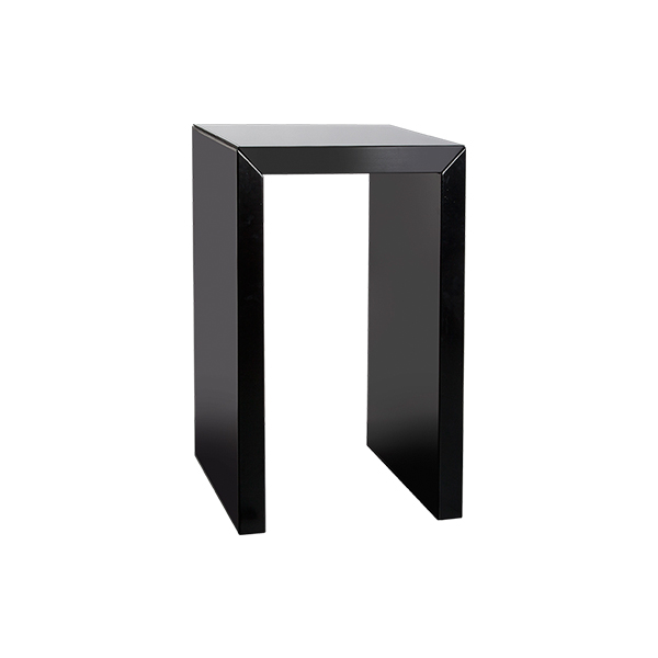 Tavolo A Ponte Marsiglia Nero W70 D70 H108cm