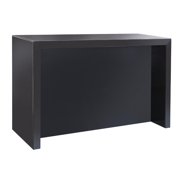 Tavolo A Ponte Marsiglia Nero W180 D70 H108 Cm