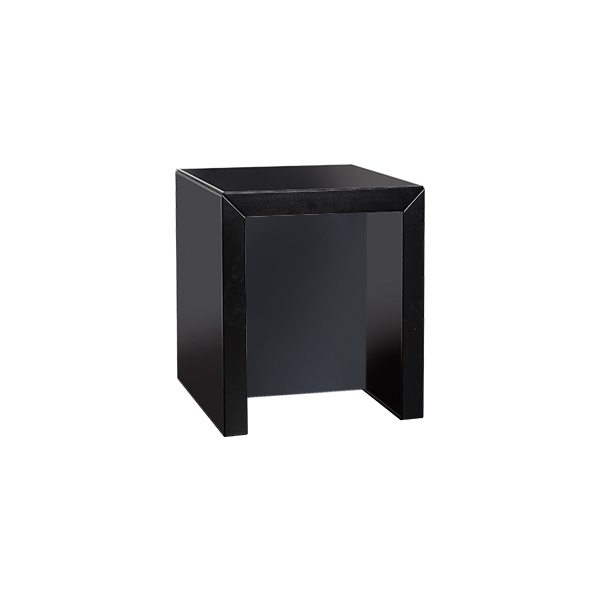 Tavolo A Ponte Marsiglia Nero L70 W70 H76 Cm
