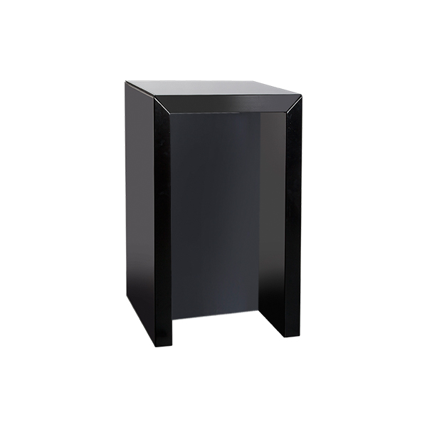 Tavolo A Ponte Marsiglia Nero L70 W70 H108 Cm