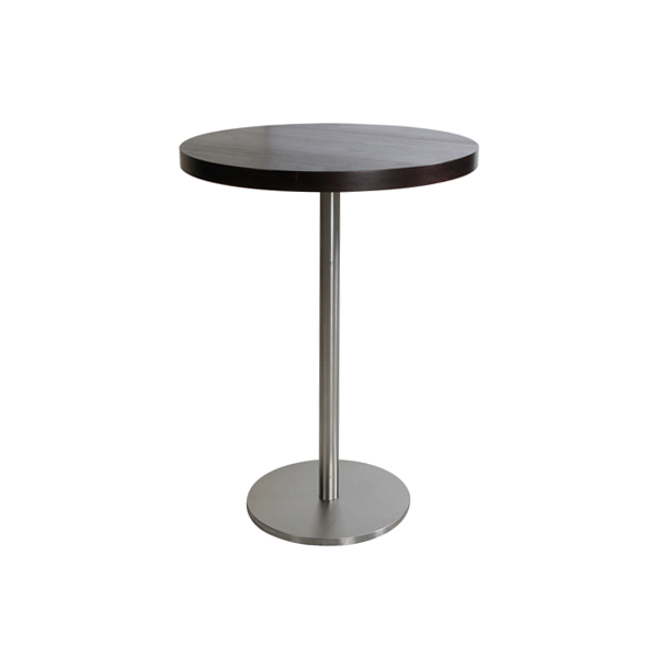 Tavolo Alto Bahama Marrone 80 H110 Cm