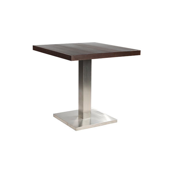 Tavolo Da Bistrot Bahama Marrone W80 D80 H78cm