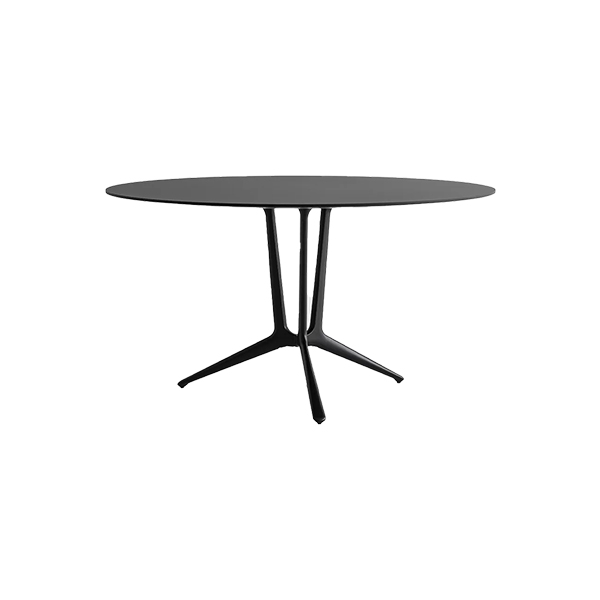 Tavolo Trail Nero 130 H76 Cm