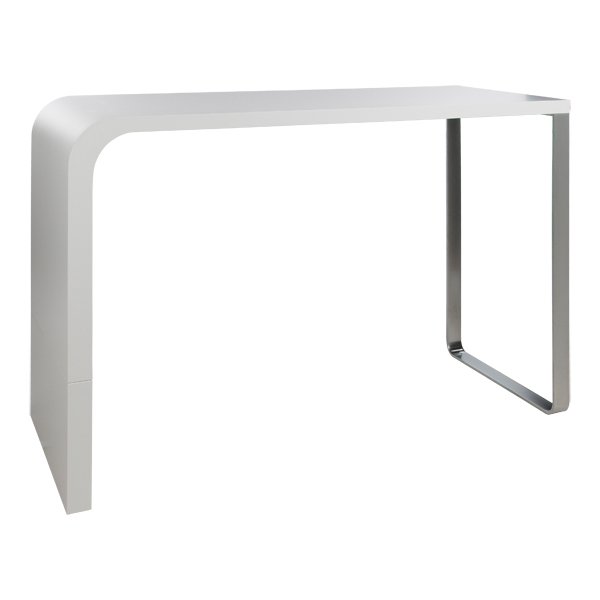 Tavolo Alto Brunch Bianco W180 D70 H110cm