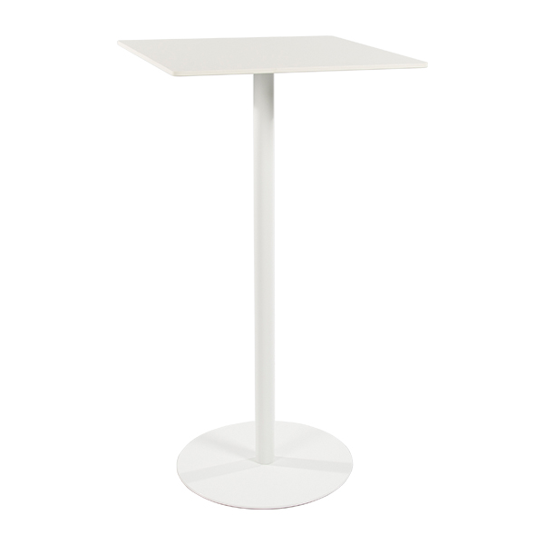 Tavolo Alto Brio Bianco L60 W60 H110 Cm