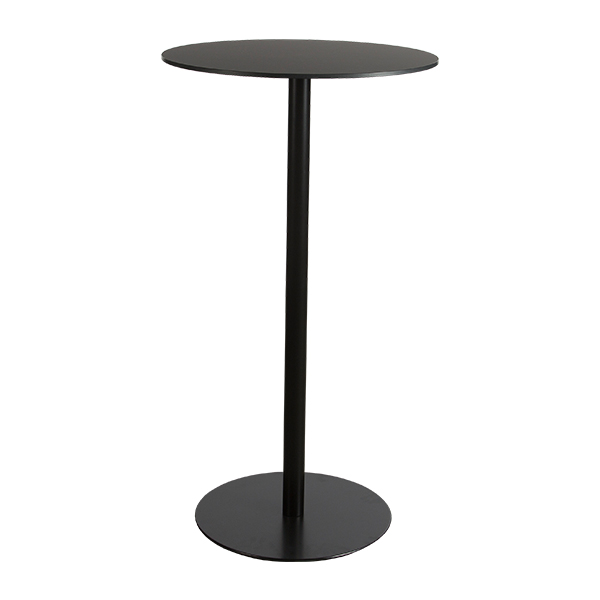 Tavolo Alto Brio Nero 60 H110 Cm