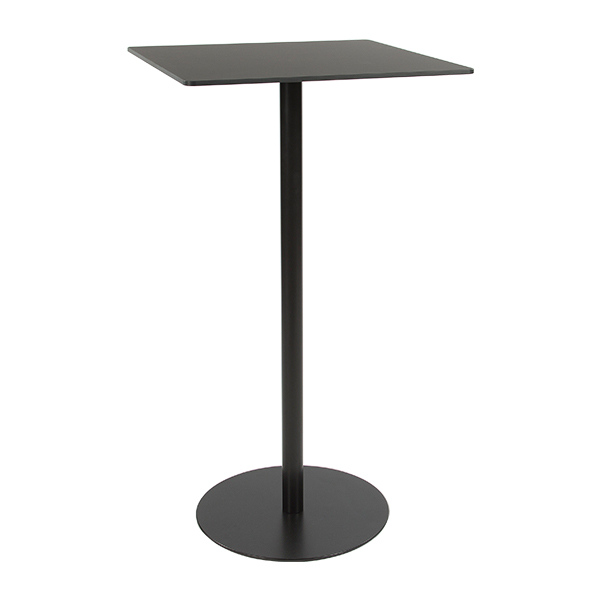 Tavolo Alto Brio Nero L60 W60 H110 Cm