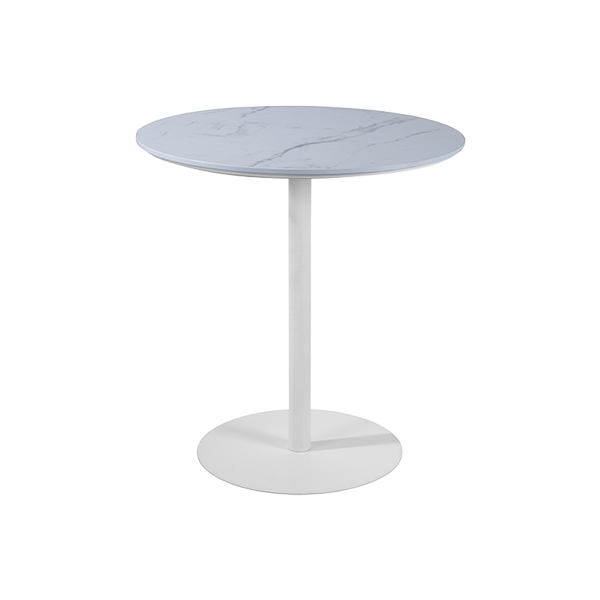 Tavolo Bistro Brio Volterra Bianco 70 H73 Cm