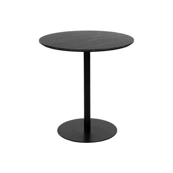 Tavolo Bistro Brio Volterra Nero 70 H73 Cm