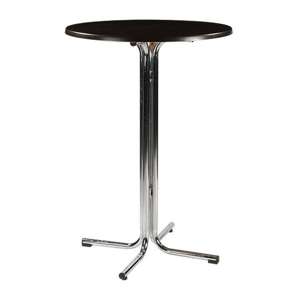 Tavolo Alto Stockholm Noce 80 H110 Cm
