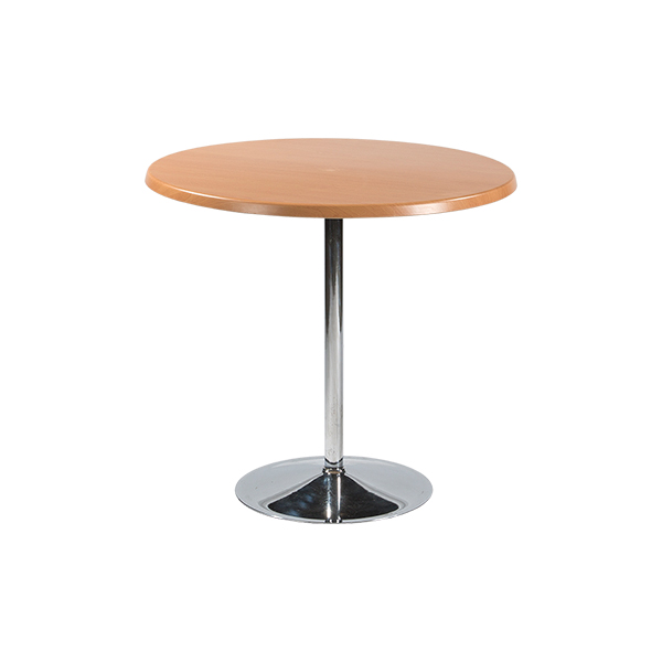 Tavolo Bistrot Carpino Cromato 80 H74 Cm