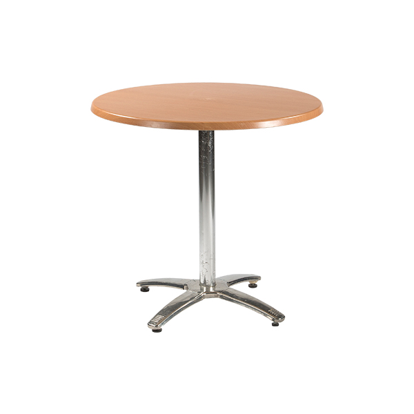 Tavolo Bistrot Alluminio Carpino 80 H74 Cm