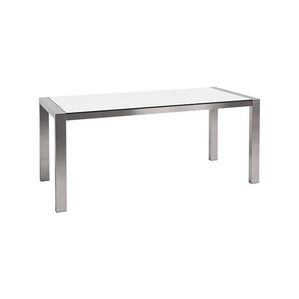 Tavolo Algarve Bianco W180 D80 H75cm