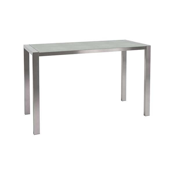 Tavolo Alto Algarve Cemento W180 D80 H110cm