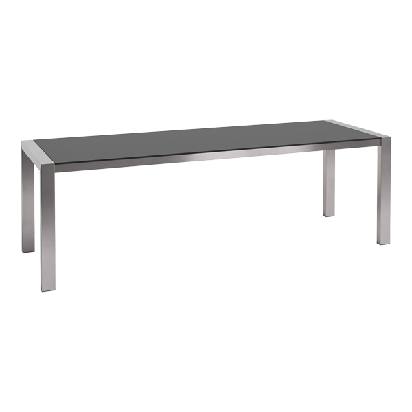 Tavolo Algarve Nero W240 D80 H75cm