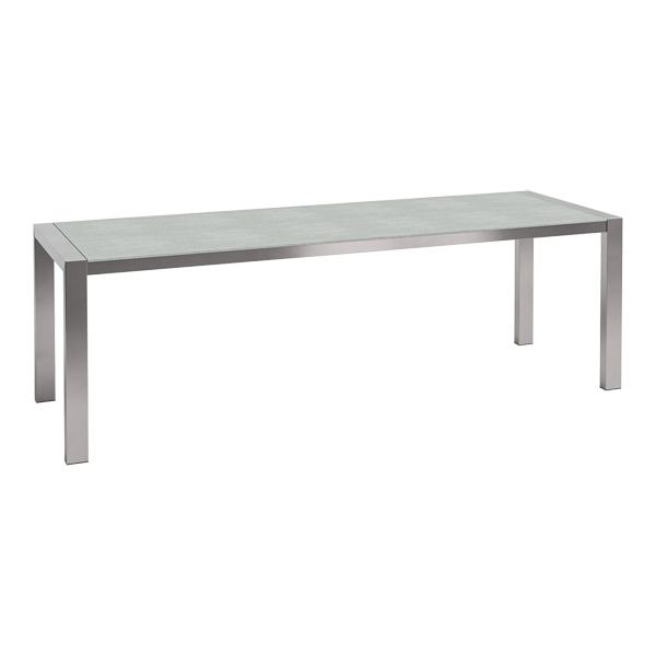 Tavolo Algarve Cemento W240 D80 H75cm