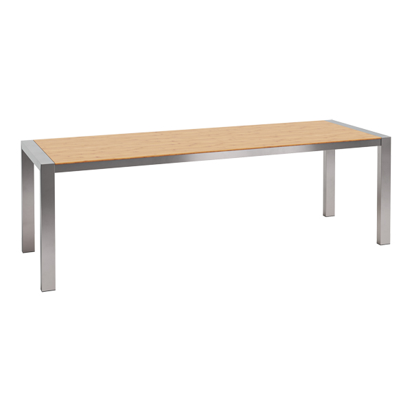 Tavolo Algarve Bambù W240 D80 H75cm