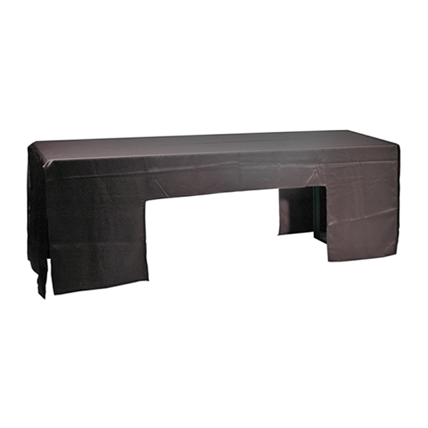 Tavolo E Copritavolo Nera L220 W60 H75 Cm