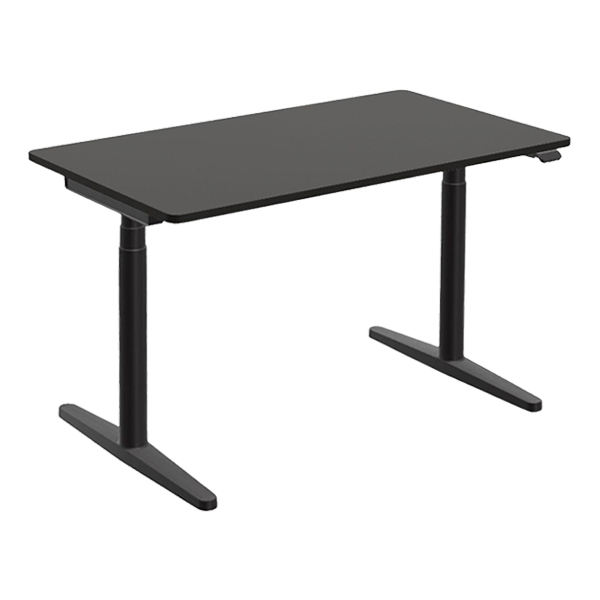 Scrivania Tyde 2 Nero L160 L80 H65 125 Cm