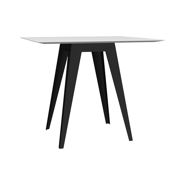 Tavolo Alto Kranich Con Piano Bianco