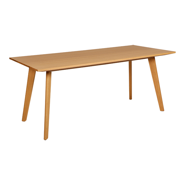 Tavolo Halmstad Con Piano In Rovere L180 W80 H76 Cm
