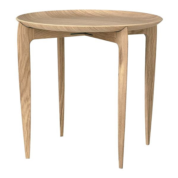Tavolino Fritz Hansen Lounge Rovere 45 H42 Cm