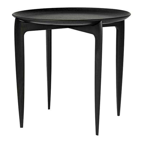 Tavolino Fritz Hansen Lounge Nero 45 H42 Cm