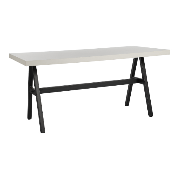 Tavolo Bristol Bianco 160 80 H76 Cm