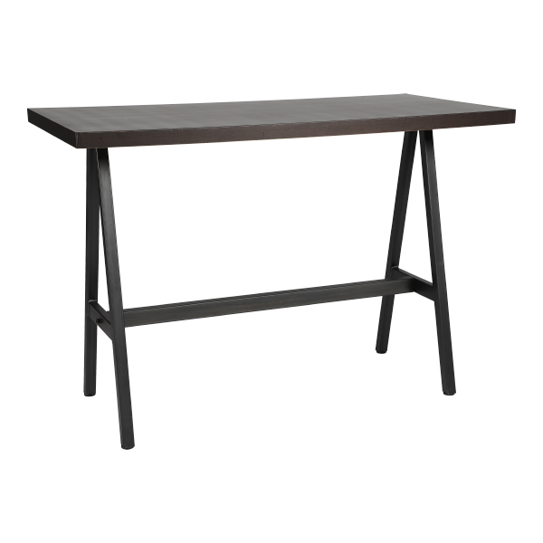 Tavolo Alto Bristol Marrone 160 80 H110 Cm