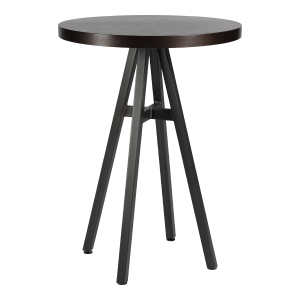 Tavolo Bristol Marrone 80 H110 Cm