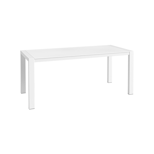 Tavolo Da Pranzo Algarve Bianco Bianco L180 L80 H75 Cm