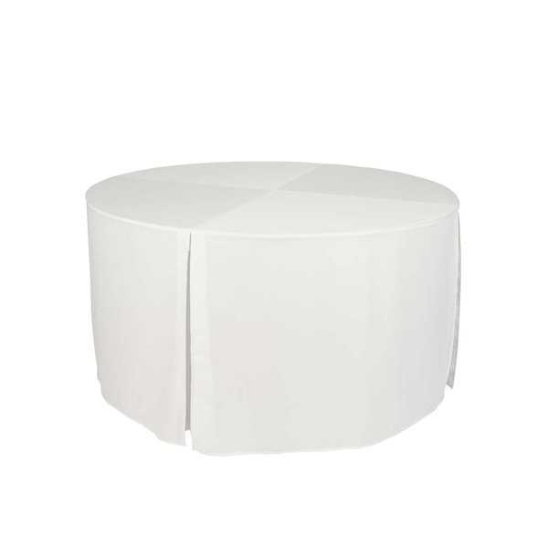 Copritavolo In Tessuto Di Lino 200 Bianco