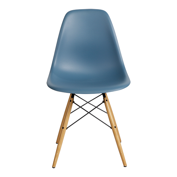 Sedia Dsw Eames Seablue, Base Acero