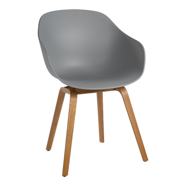 Poltrona About A Chair Aac 222 Cemento Grigio Rovere
