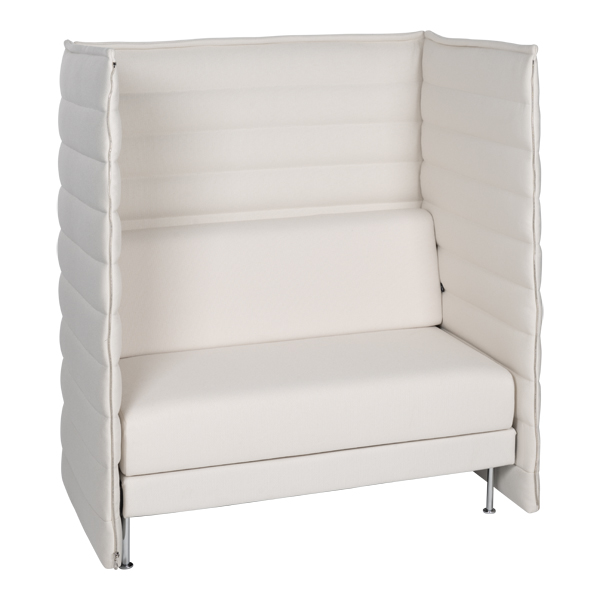 Divano Alcove Plus Highback Love Seat Crema