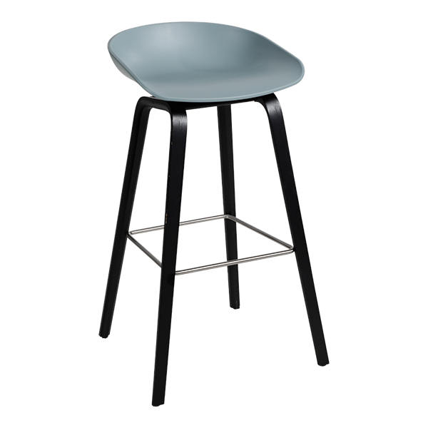Sgabello About A Stool Aas 32 Polvere Blu Nero