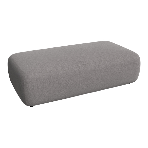 Seduta Lounge Plus Greige W124 D64 H40 Cm
