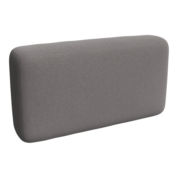 Schienale Lounge Plus Greige W124 D34 H68 Cm