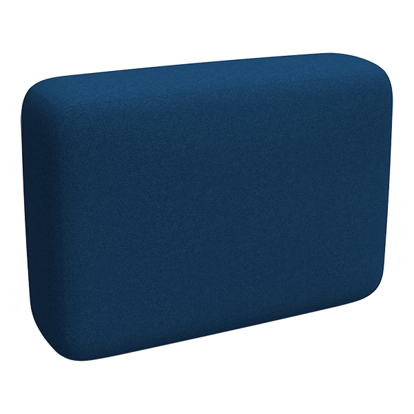 Schienale Lounge Plus Blu Navy W94 D34 H68 Cm