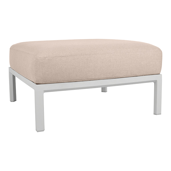 Sgabello Maximo Bianco Con Cuscino Di Seduta Bianco Sale