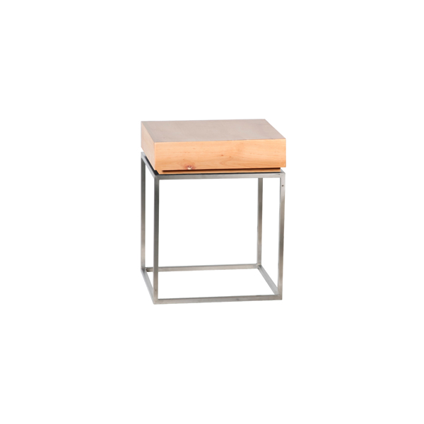 Tavolino Zinzo Con Massif Sylt L40 L40 H50 Cm