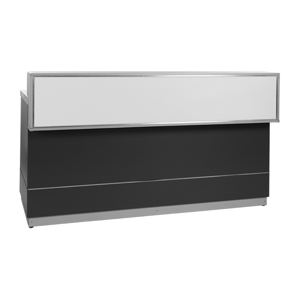 Bancone Antracite L200 D83 H115cm Con Piano