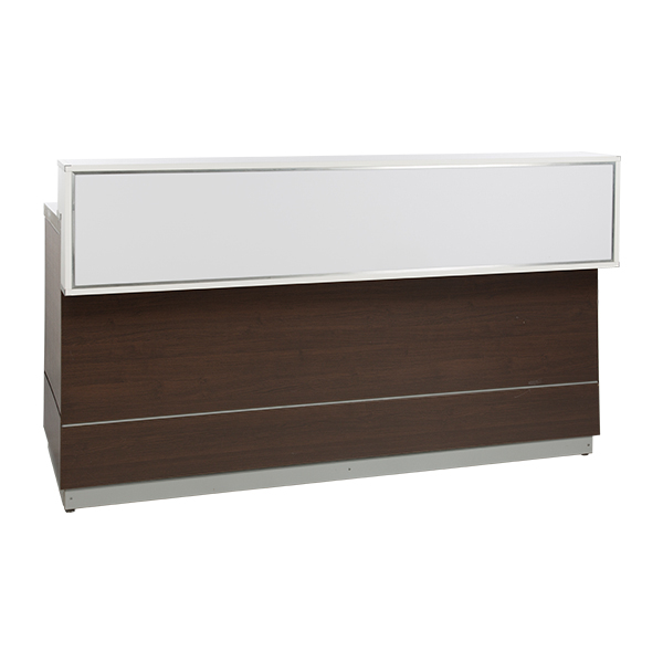 Bancone Decoro In Legno L200 D83 H115cm Con Piano