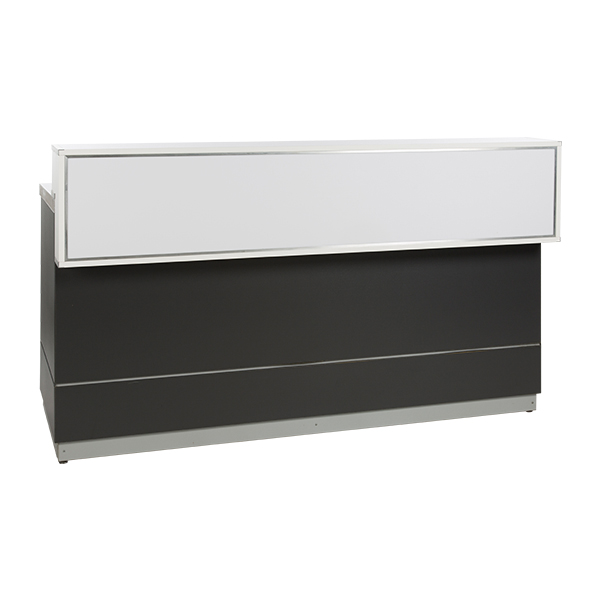 Bancone Antracite L200 D83 H115cm Con Piano
