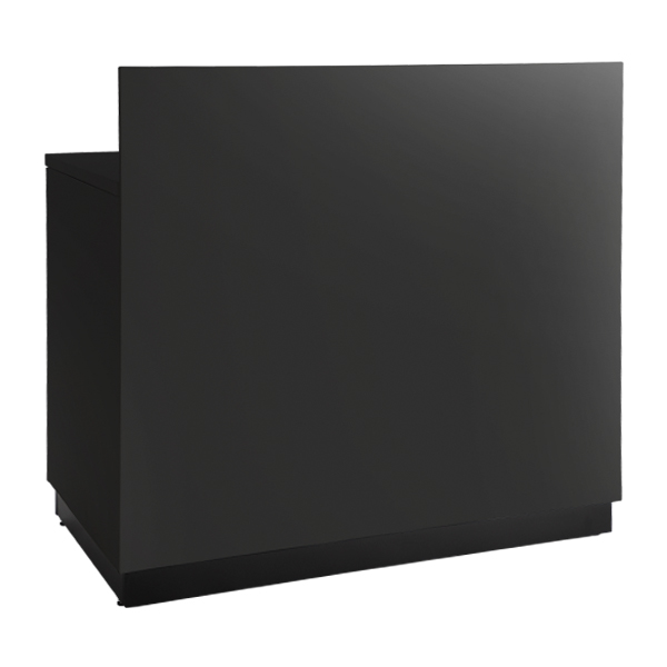 Buffet Basic Nero Con Piano, Frontale Alto Nero