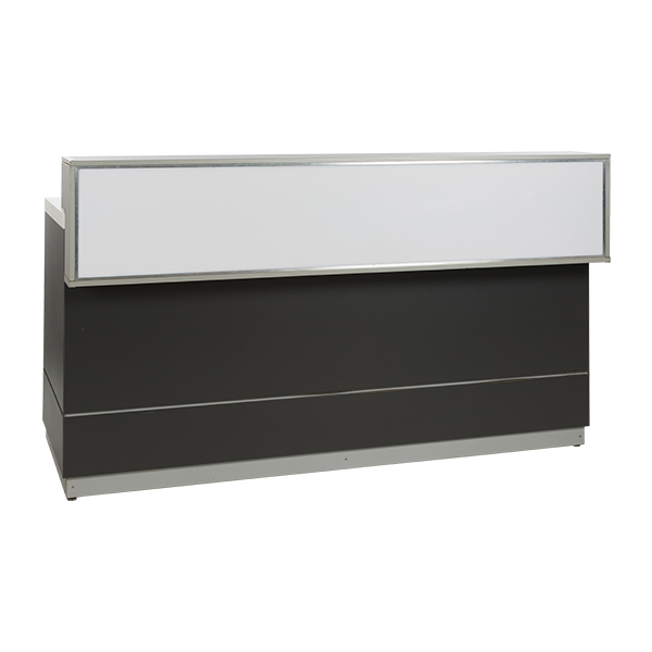 Bancone Antracite L200 D83 H115cm Con Piano